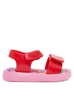 Sandały Melissa Mini Melissa Jump Print Bb 33663 Czerwony ze sklepu eobuwie.pl w kategorii Sandały dziecięce - zdjęcie 182117797