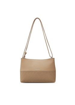 Torebka Calvin Klein Ck Mixmedia Convertible Bag_Mono K60K613170 Beżowy ze sklepu eobuwie.pl w kategorii Torebki damskie - zdjęcie 182117817
