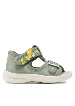 Sandały Superfit 1-800292-7500 Zielony ze sklepu eobuwie.pl w kategorii Buciki niemowlęce - zdjęcie 182117905