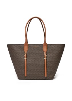 Torebka MICHAEL Michael Kors Moore 30R5G9OT7B Brązowy ze sklepu eobuwie.pl w kategorii Torby Shopper bag - zdjęcie 182117928