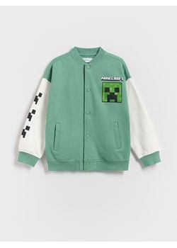 Reserved - Bluza Minecraft - zielony ze sklepu Reserved w kategorii Bluzy chłopięce - zdjęcie 182592075