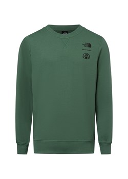 The North Face Bluza męska Mężczyźni Bawełna khaki jednolity ze sklepu vangraaf w kategorii Bluzy męskie - zdjęcie 182592427