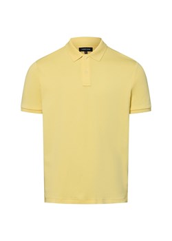 Andrew James Męska koszulka polo Mężczyźni Bawełna żółty jednolity ze sklepu vangraaf w kategorii T-shirty męskie - zdjęcie 182592445