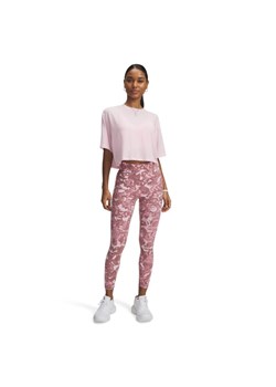Damskie legginsy treningowe Under Armour Motion Ankle Leg Print - różowe ze sklepu Sportstylestory.com w kategorii Spodnie damskie - zdjęcie 182593137