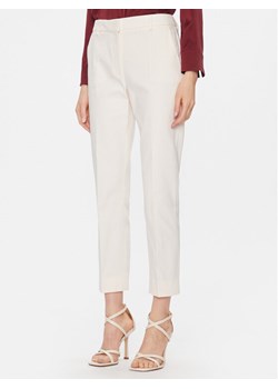 Weekend Max Mara Spodnie materiałowe Vite 2415131031 Beżowy Regular Fit - id: 0000303621483 - marki Max Mara - 182593749 Weekend Max Mara Spodnie materiałowe Vite 2415131031 Beżowy Regular Fit ze sklepu MODIVO w kategorii Spodnie damskie - zdjęcie 182593749