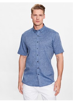 Lindbergh Koszula 30-203345A Niebieski Slim Fit ze sklepu MODIVO w kategorii Koszule męskie - zdjęcie 182593769