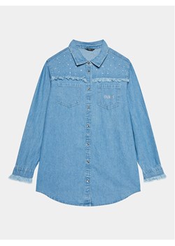 Guess Koszula jeansowa J3BH01 D5A40 Niebieski Regular Fit ze sklepu MODIVO w kategorii Koszule dziewczęce - zdjęcie 182593817