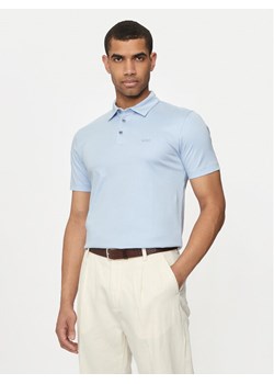 Boss Polo Palosh 30 50471335 Błękitny Slim Fit ze sklepu MODIVO w kategorii T-shirty męskie - zdjęcie 182593859
