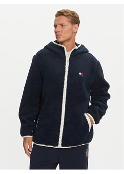 Tommy Jeans Kurtka przejściowa Teddy DM0DM19224 Granatowy Regular Fit ze sklepu MODIVO w kategorii Kurtki męskie - zdjęcie 182593875