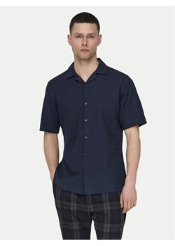 Only & Sons Koszula Caiden 22025116 Granatowy Slim Fit ze sklepu MODIVO w kategorii Koszule męskie - zdjęcie 182593928