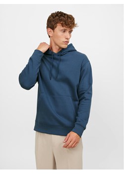 Jack&Jones Bluza Star 12208157 Granatowy Relaxed Fit ze sklepu MODIVO w kategorii Bluzy męskie - zdjęcie 182593946