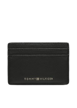 Tommy Hilfiger Etui na karty kredytowe Th Contemporary Cc Holder AW0AW14894 Czarny ze sklepu MODIVO w kategorii Etui - zdjęcie 182593976