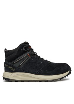 Merrell Trapery Wildwood Mid Ltr Wp J068027 Czarny ze sklepu MODIVO w kategorii Buty zimowe męskie - zdjęcie 182594047