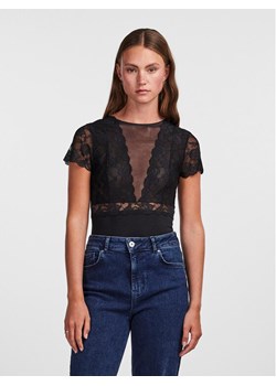 Pieces Body Sicca 17095132 Czarny Slim Fit ze sklepu MODIVO w kategorii Bluzki damskie - zdjęcie 182594215