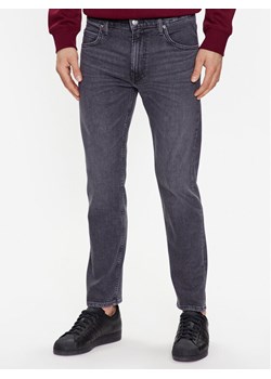 Lee Jeansy Rider L701IBB81 112328478 Czarny Slim Fit ze sklepu MODIVO w kategorii Jeansy męskie - zdjęcie 182594255