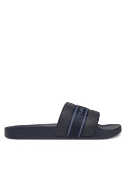 Tommy Hilfiger Klapki Hilfiger Poolside With Webbing FW0FW08529 Granatowy ze sklepu MODIVO w kategorii Klapki damskie - zdjęcie 182594337