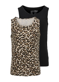 Kids ONLY Komplet 2 topów Gliga 15244549 Kolorowy Regular Fit ze sklepu MODIVO w kategorii Bluzki dziewczęce - zdjęcie 182594358