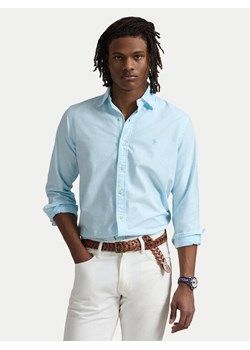 Polo Ralph Lauren Koszula 710968913005 Błękitny Custom Fit ze sklepu MODIVO w kategorii Koszule męskie - zdjęcie 182594375