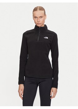 The North Face Polar Glacier NF0A855M Czarny Regular Fit ze sklepu MODIVO w kategorii Bluzy damskie - zdjęcie 182594376