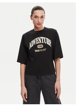 PINKO T-Shirt Niamey 104604 A2CS Czarny Regular Fit ze sklepu MODIVO w kategorii Bluzki damskie - zdjęcie 182594478