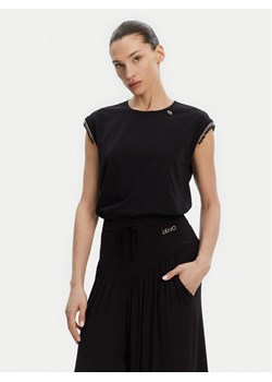 Liu Jo Bluzka WA5158 J5003 Czarny Regular Fit ze sklepu MODIVO w kategorii Bluzki damskie - zdjęcie 182594489