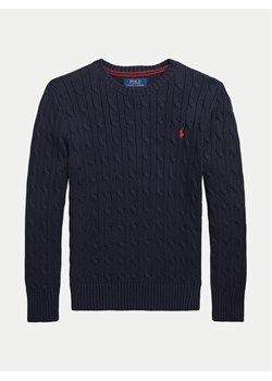 Polo Ralph Lauren Sweter 323702674060 Granatowy Regular Fit ze sklepu MODIVO w kategorii Swetry chłopięce - zdjęcie 182594577