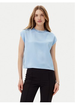 Imperial Bluzka RIC3JBA Niebieski Regular Fit ze sklepu MODIVO w kategorii Bluzki damskie - zdjęcie 182594625