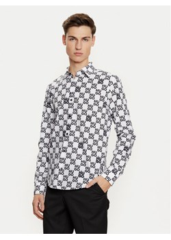 Hugo Koszula Ermo 50534257 Biały Slim Fit ze sklepu MODIVO w kategorii Koszule męskie - zdjęcie 182594636