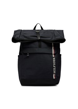 Tommy Hilfiger Plecak Th Monotype Rolltop Backpack AM0AM11792 Granatowy ze sklepu MODIVO w kategorii Plecaki - zdjęcie 182594647