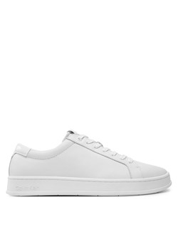 Calvin Klein Sneakersy Low Top Lace Up HM0HM01546 Biały ze sklepu MODIVO w kategorii Buty sportowe męskie - zdjęcie 182594749