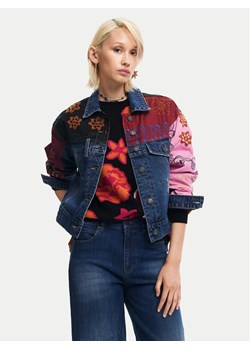 Desigual Kurtka jeansowa Madrid 24WWED15 Kolorowy Regular Fit ze sklepu MODIVO w kategorii Kurtki damskie - zdjęcie 182594779