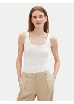 Tom Tailor Top 1040552 Biały Regular Fit ze sklepu MODIVO w kategorii Bluzki damskie - zdjęcie 182594786