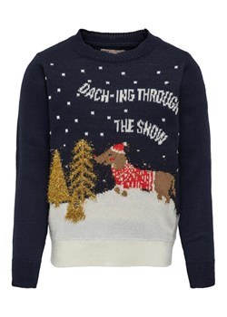 Kids ONLY Sweter 15303526 Granatowy Regular Fit ze sklepu MODIVO w kategorii Swetry chłopięce - zdjęcie 182594787
