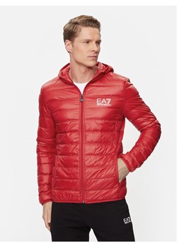 EA7 Emporio Armani Kurtka puchowa 8NPB02 PN29Z 1461 Czerwony Regular Fit ze sklepu MODIVO w kategorii Kurtki męskie - zdjęcie 182594809