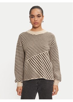 Kaffe Sweter Verana 10509061 Beżowy Regular Fit ze sklepu MODIVO w kategorii Swetry damskie - zdjęcie 182594876