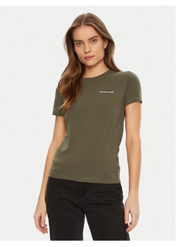 Guess T-Shirt W4YI02 J1314 Zielony Regular Fit ze sklepu MODIVO w kategorii Bluzki damskie - zdjęcie 182594918