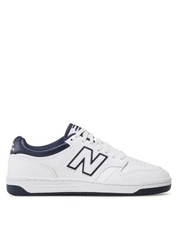 New Balance Sneakersy BB480LWN Biały ze sklepu MODIVO w kategorii Buty sportowe męskie - zdjęcie 182595066