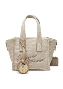 Emporio Armani Torebka EW000371 AF12993 F1073 Beżowy ze sklepu MODIVO w kategorii Torebki damskie - zdjęcie 182595108