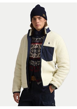 Polo Ralph Lauren Polar 710951701001 Écru Regular Fit ze sklepu MODIVO w kategorii Bluzy męskie - zdjęcie 182595147