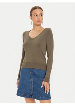 ONLY Sweter Venice 15333990 Brązowy Regular Fit ze sklepu MODIVO w kategorii Swetry damskie - zdjęcie 182595307