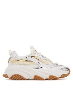 Steve Madden Sneakersy Possession-E SM19000033 Srebrny ze sklepu MODIVO w kategorii Buty sportowe damskie - zdjęcie 182595317