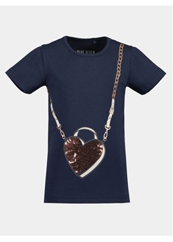 Blue Seven T-Shirt 702312 X Granatowy Regular Fit ze sklepu MODIVO w kategorii Bluzki dziewczęce - zdjęcie 182595398