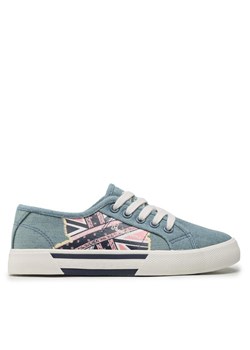 Pepe Jeans Tenisówki Brady Flag G PGS30563 Niebieski ze sklepu MODIVO w kategorii Trampki dziecięce - zdjęcie 182595399