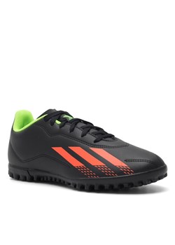 adidas Buty do piłki nożnej X SPEEDPORTAL.4 TF J GW8511 Czarny ze sklepu MODIVO w kategorii Buty sportowe dziecięce - zdjęcie 182595419