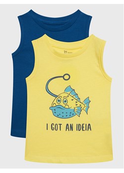 Zippy Komplet 2 t-shirtów ZBBAP0303 23017 Kolorowy Regular Fit ze sklepu MODIVO w kategorii Koszulki niemowlęce - zdjęcie 182595437