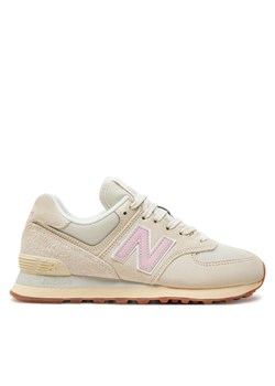 New Balance Sneakersy WL574GU2 Beżowy ze sklepu MODIVO w kategorii Buty sportowe damskie - zdjęcie 182595527