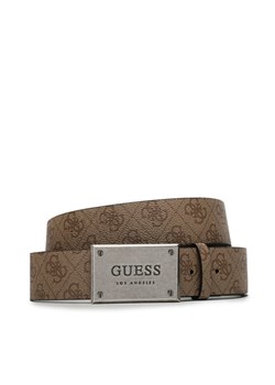 Guess Pasek Męski BM7778 P3435 Beżowy ze sklepu MODIVO w kategorii Paski męskie - zdjęcie 182595558