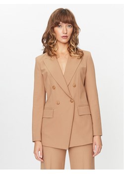 Marella Marynarka Bis 2330461338200 Brązowy Regular Fit ze sklepu MODIVO w kategorii Marynarki damskie - zdjęcie 182595596