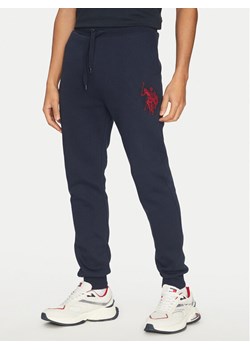 U.S. Polo Assn. Spodnie dresowe MUP2038 Granatowy Regular Fit ze sklepu MODIVO w kategorii Spodnie męskie - zdjęcie 182595617