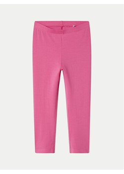 NAME IT Legginsy Vivian 13201014 Różowy Slim Fit ze sklepu MODIVO w kategorii Spodnie dziewczęce - zdjęcie 182595619